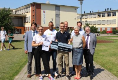 Gymnasium Neu Wulmstorf in den Anfangsjahren um 1971