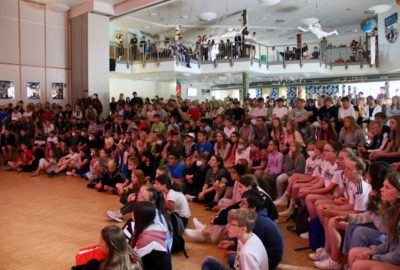 Gymnasium Neu Wulmstorf in den Anfangsjahren um 1971