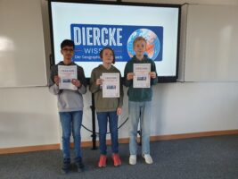 Gewinner beim Diercke-WISSEN-Schulentscheid
