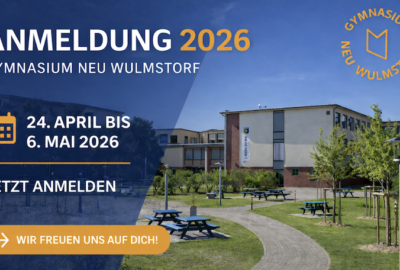 Anmeldung zum Schuljahr 2026/27 – Klasse 5