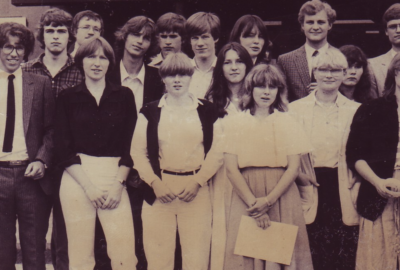 Gymnasium Neu Wulmstorf in den Anfangsjahren um 1971