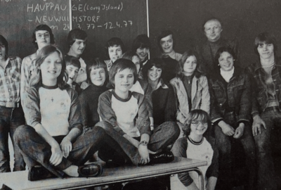 Gymnasium Neu Wulmstorf in den Anfangsjahren um 1971
