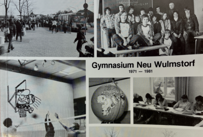 Gymnasium Neu Wulmstorf in den Anfangsjahren um 1971