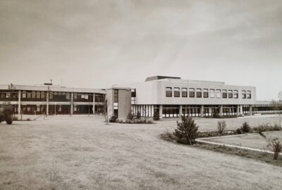 Gymnasium Neu Wulmstorf in den Anfangsjahren um 1971