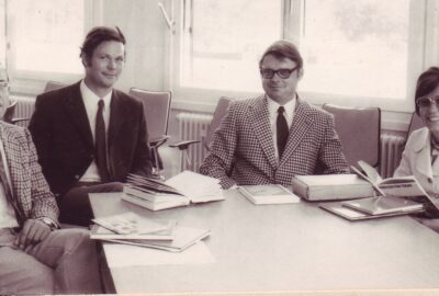 Gymnasium Neu Wulmstorf in den Anfangsjahren um 1971
