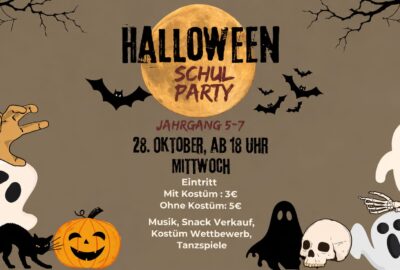 ANKÜNDIGUNG: Halloween-Party am GNW ANKÜNDIGUNG: Halloween-Party am GNW